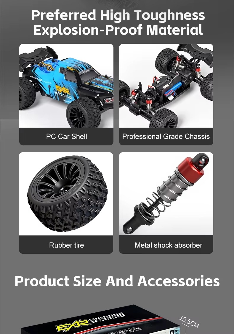  ماشین کنترلی Serpent Spyder Truggy مدل SJY-244018 