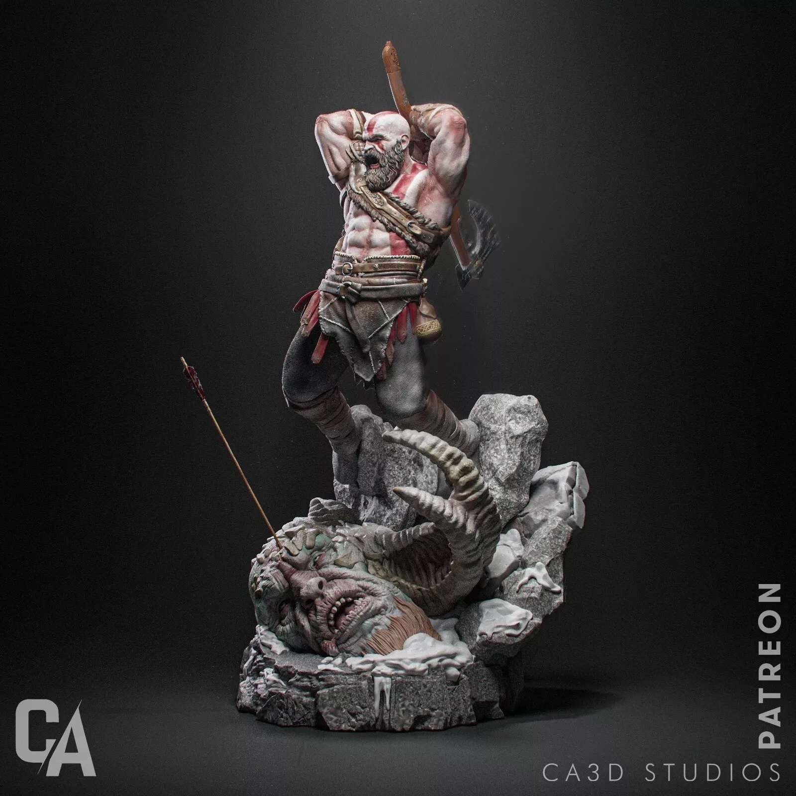  فیگور کریتوس گاد اف وار - god of war 