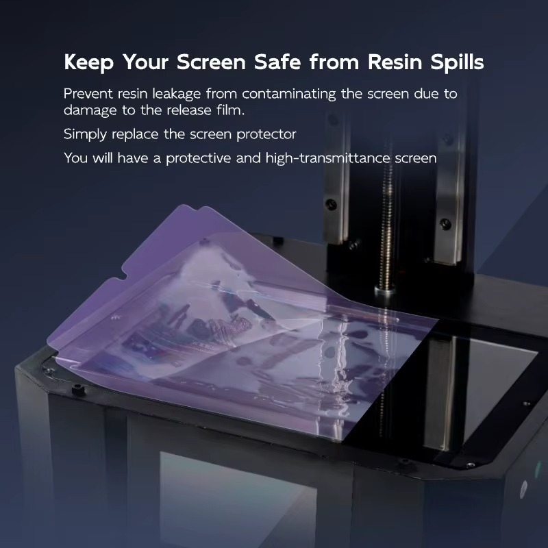 فیلم محافظ صفحه نمایش پرینتر سهبعدی Elegoo Saturn 4 Ultra