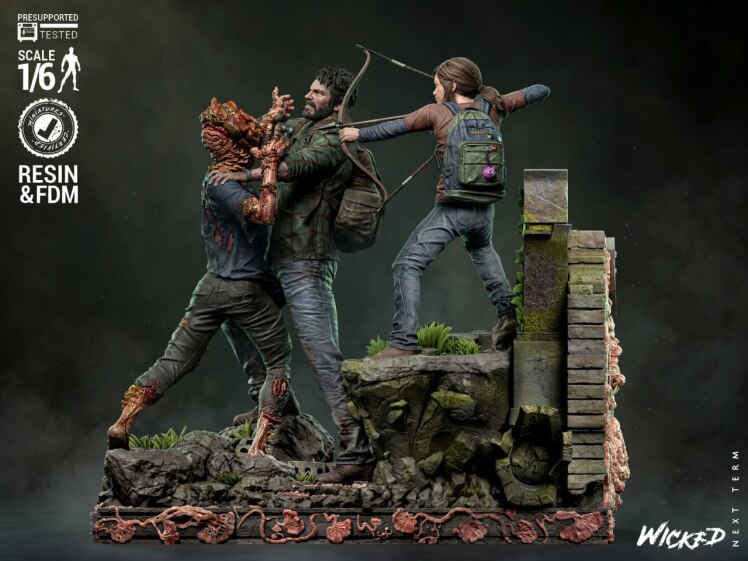فیگور دیوراما لست اف آس last of us 