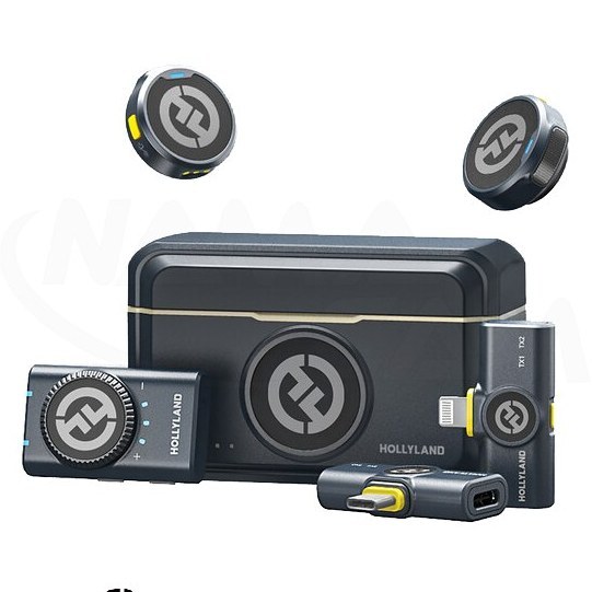 میکروفون کمبو بیسیم دو نفره هالی لند مدل LARK M2