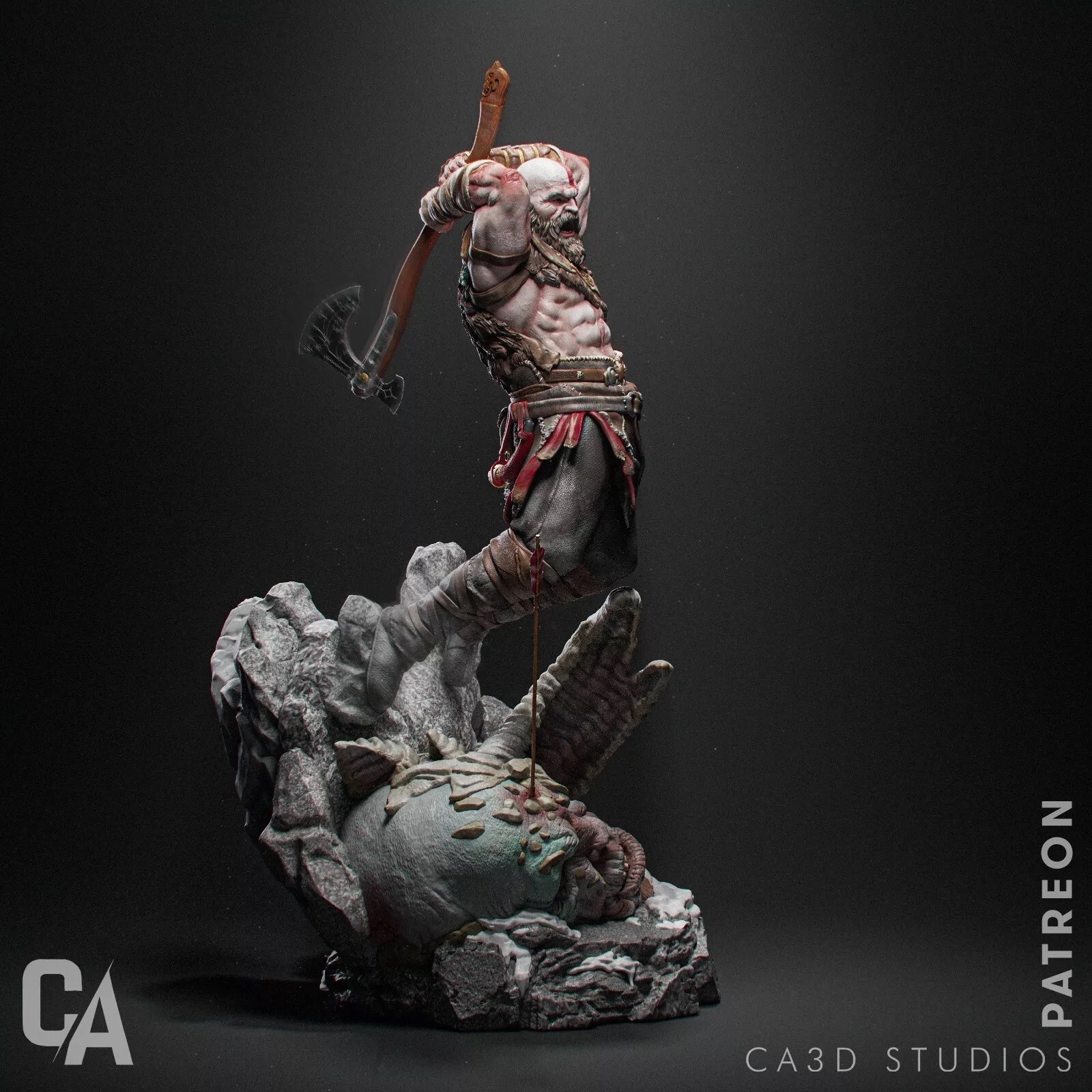  فیگور کریتوس گاد اف وار - god of war 