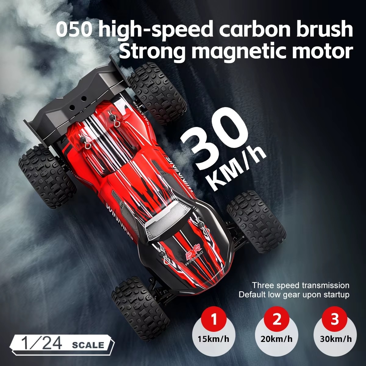  ماشین کنترلی Serpent Spyder Truggy مدل SJY-244018 