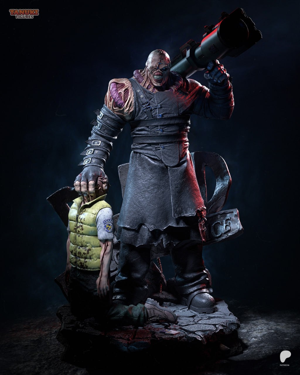  فیگور nemesis از رزیدنت اویل 