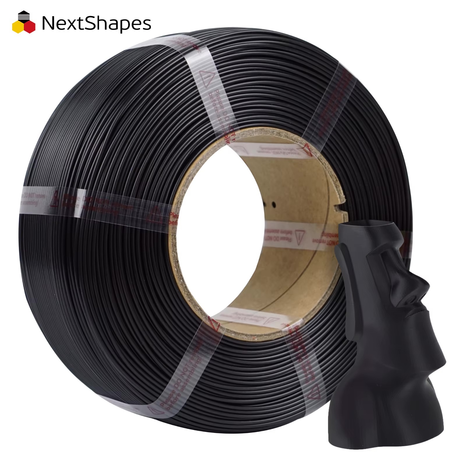 فیلامنت NextShapes Standard PLA 1.75mm – 1KG مشکی