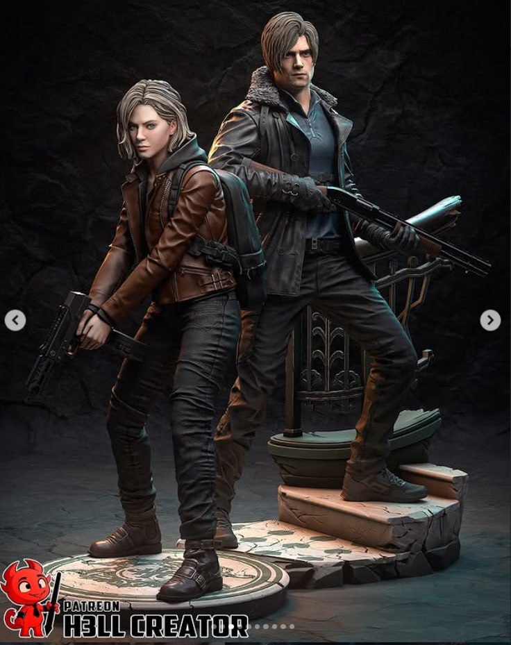 فیگور لیون رزیدنت اویل leon resident evil 