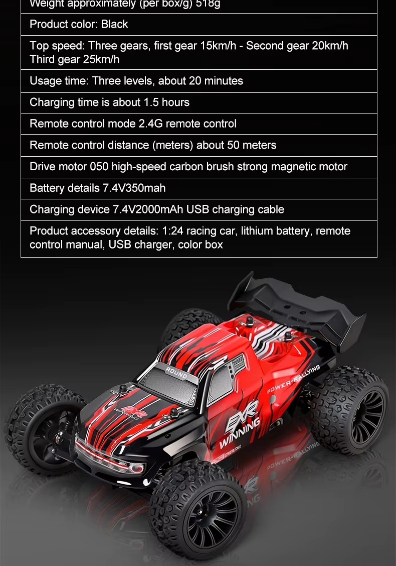  ماشین کنترلی Serpent Spyder Truggy مدل SJY-244018 