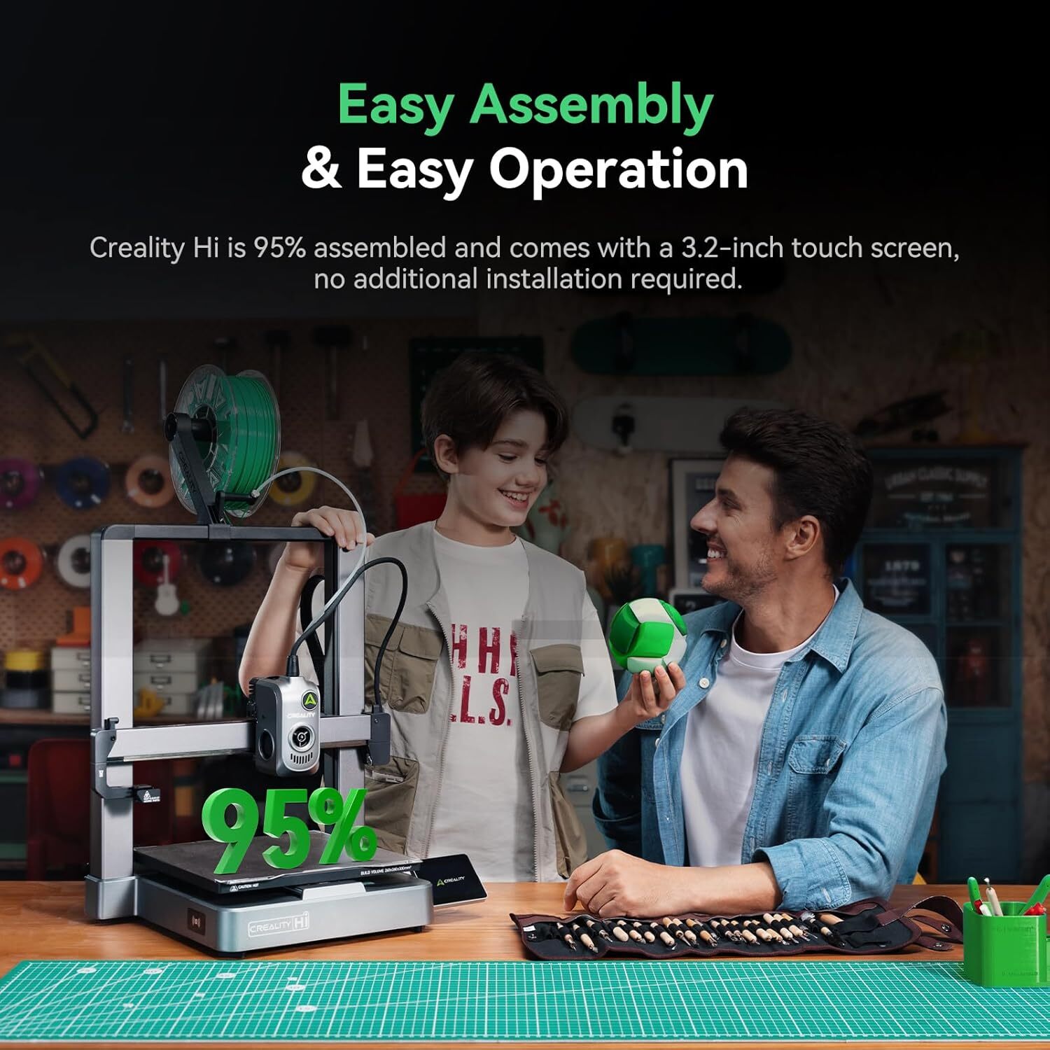 پرینتر سهبعدی Creality Hi Combo combo