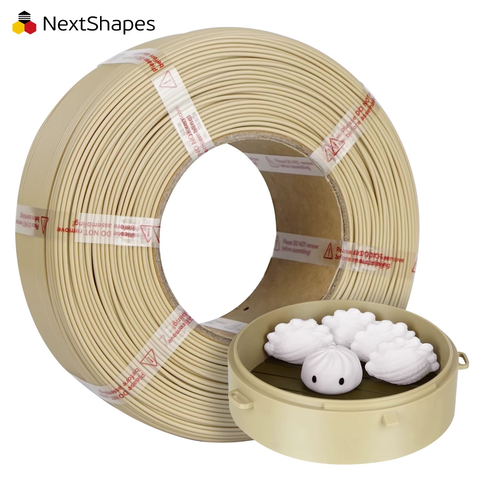 فیلامنت NextShapes Standard PLA 1.75mm – 1KG چوب