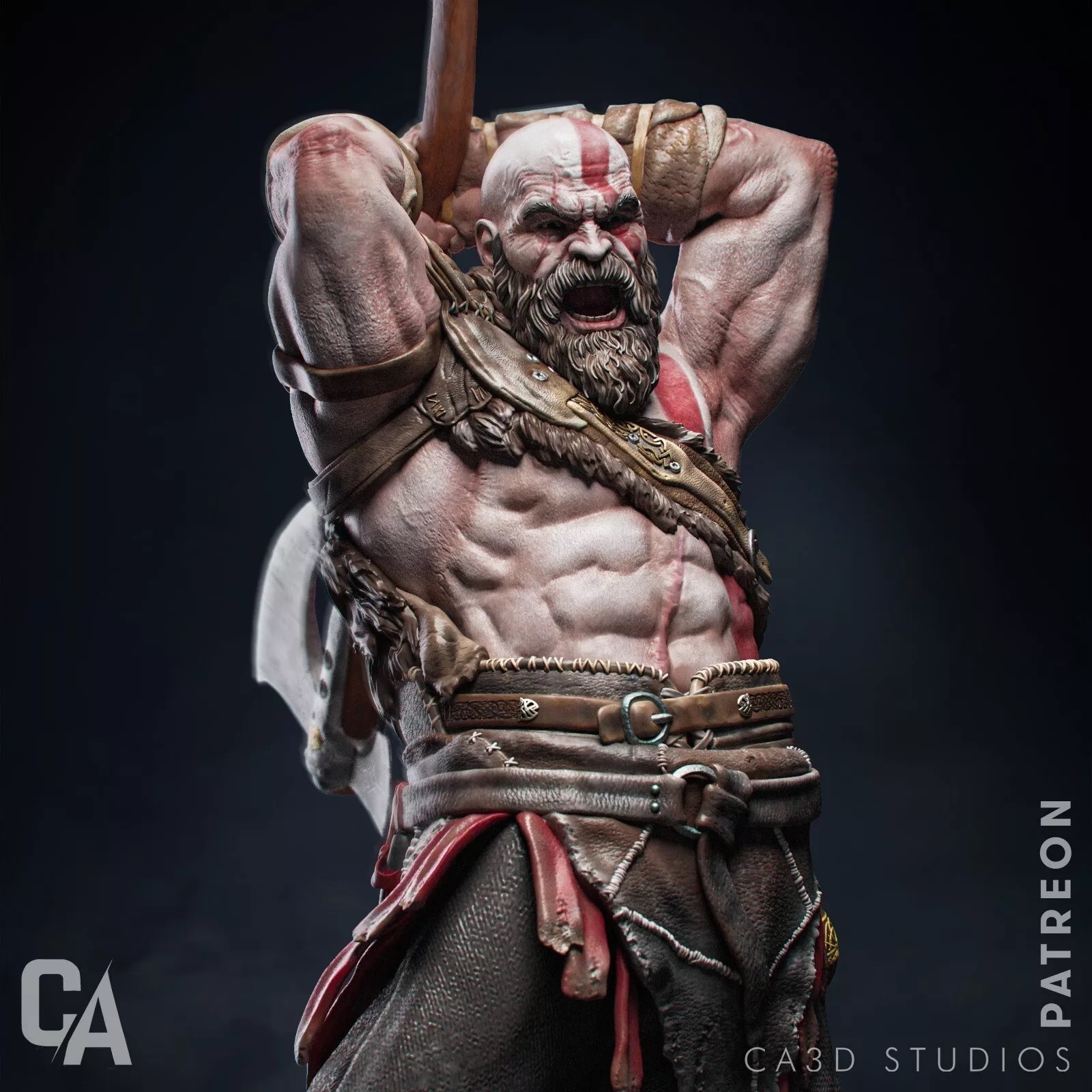  فیگور کریتوس گاد اف وار - god of war 