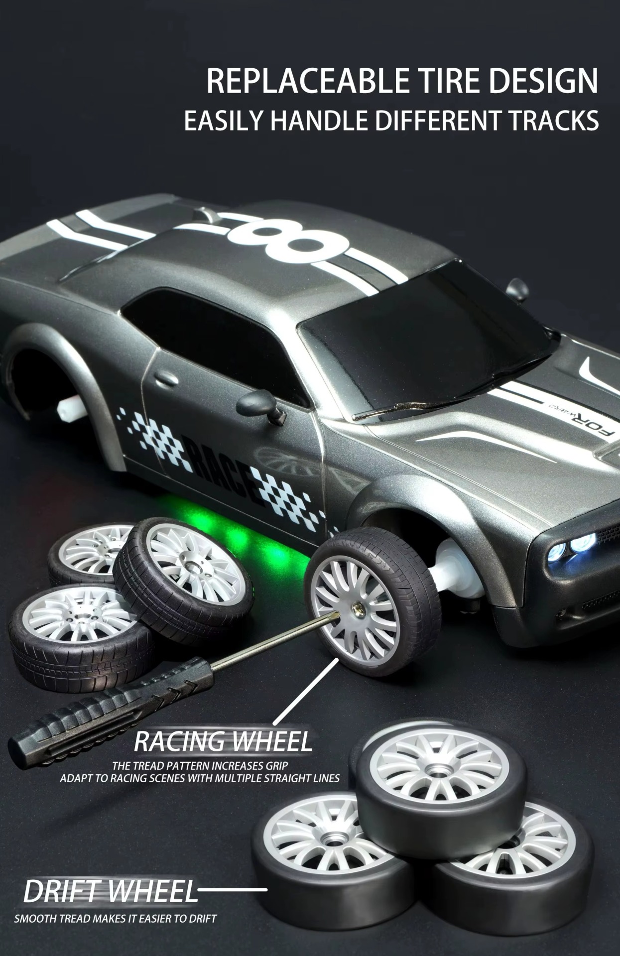 ماشین کنترلی دوج چلنجر FQD15 – مقیاس 1:20