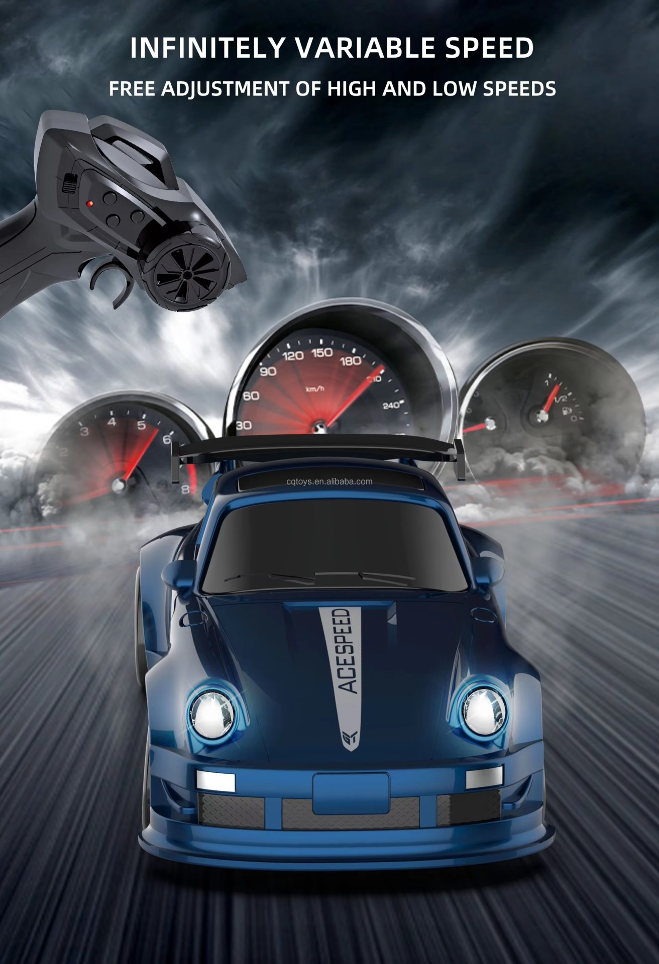 ماشین کنترلی دریفت مینی ۱:۶۴