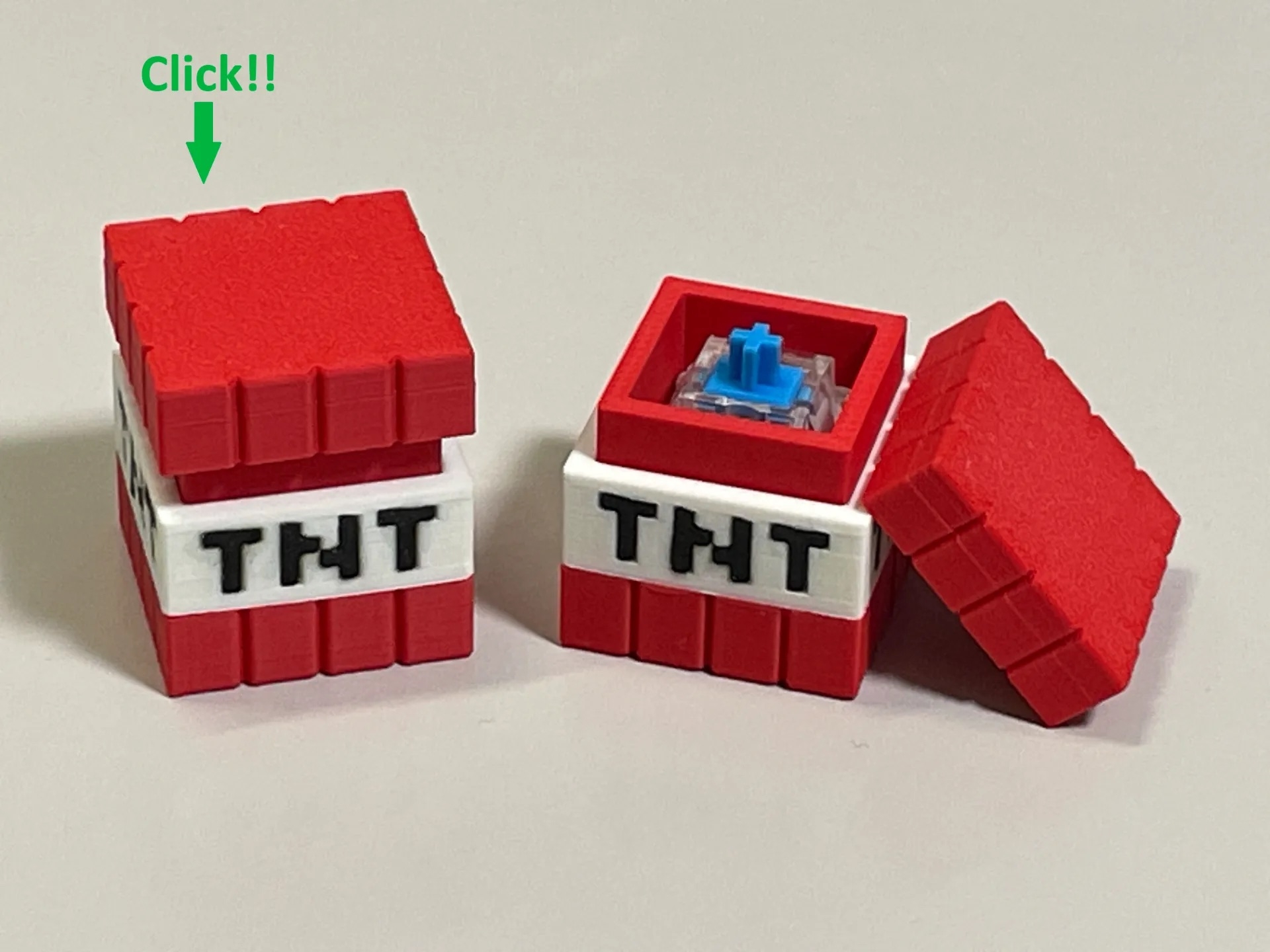 فیجت کلید فشاری TNT ماینکرفت