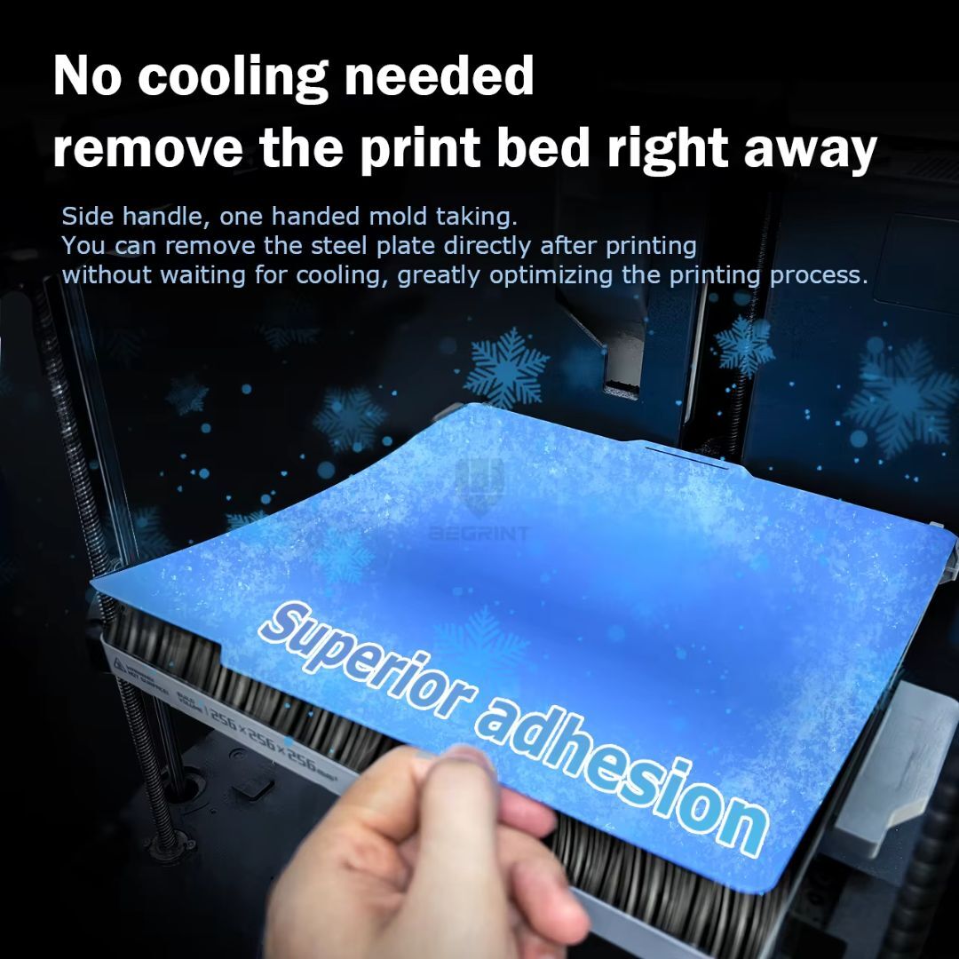 صفحه چاپ Cool Plate مخصوص پرینترهای سهبعدی سری Bambu Lab X1 / X1C / P1S / P1P / A1