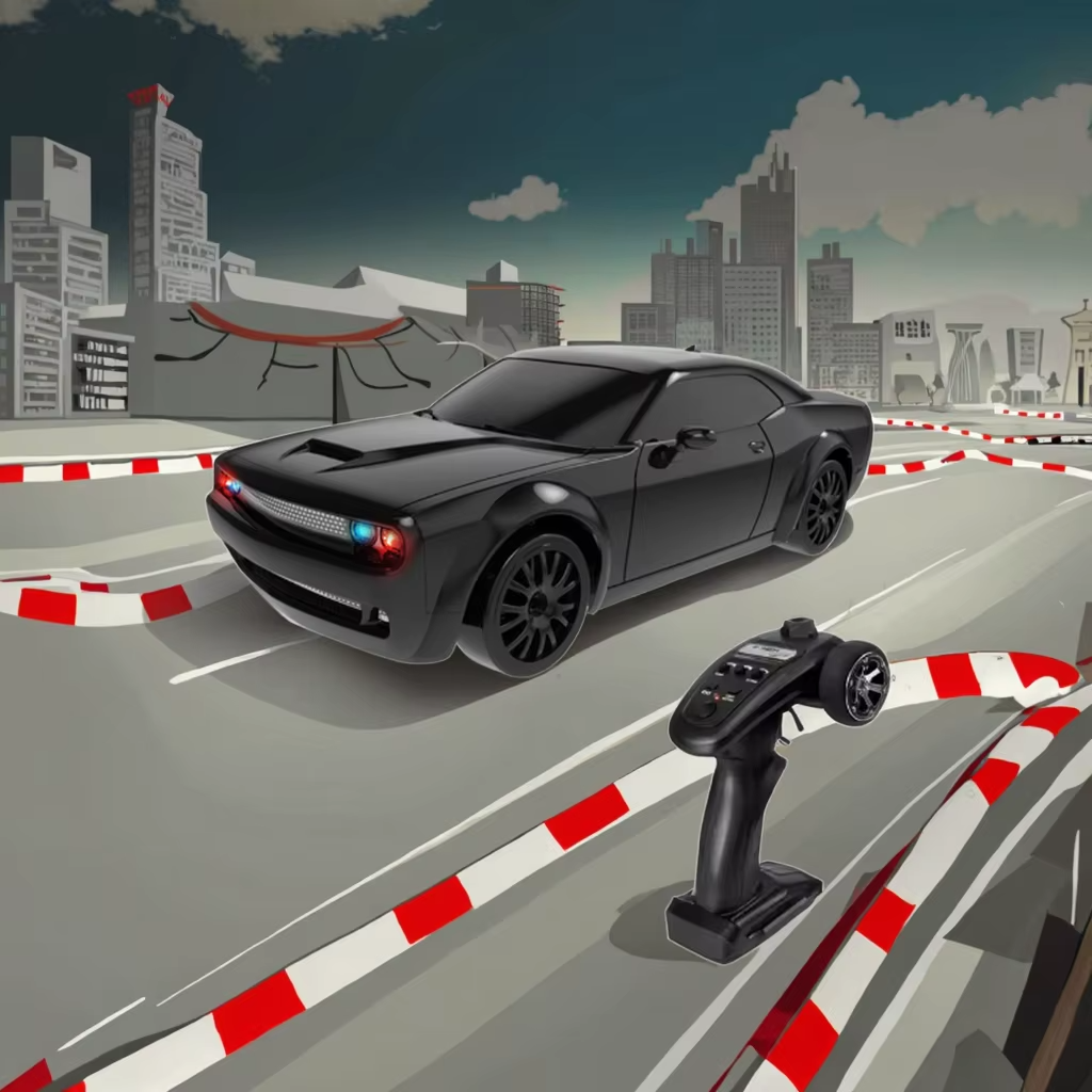 ماشین دریفت دوج چلنجر شارژی مدل FQD10