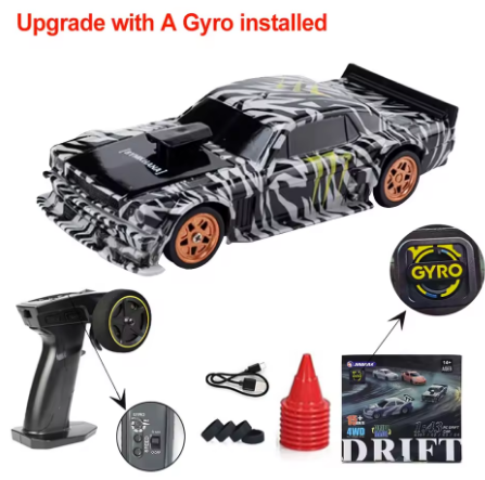 ماشین کنترلی دریفت 1/43 مدل موستانگ mustang دارای جایرو