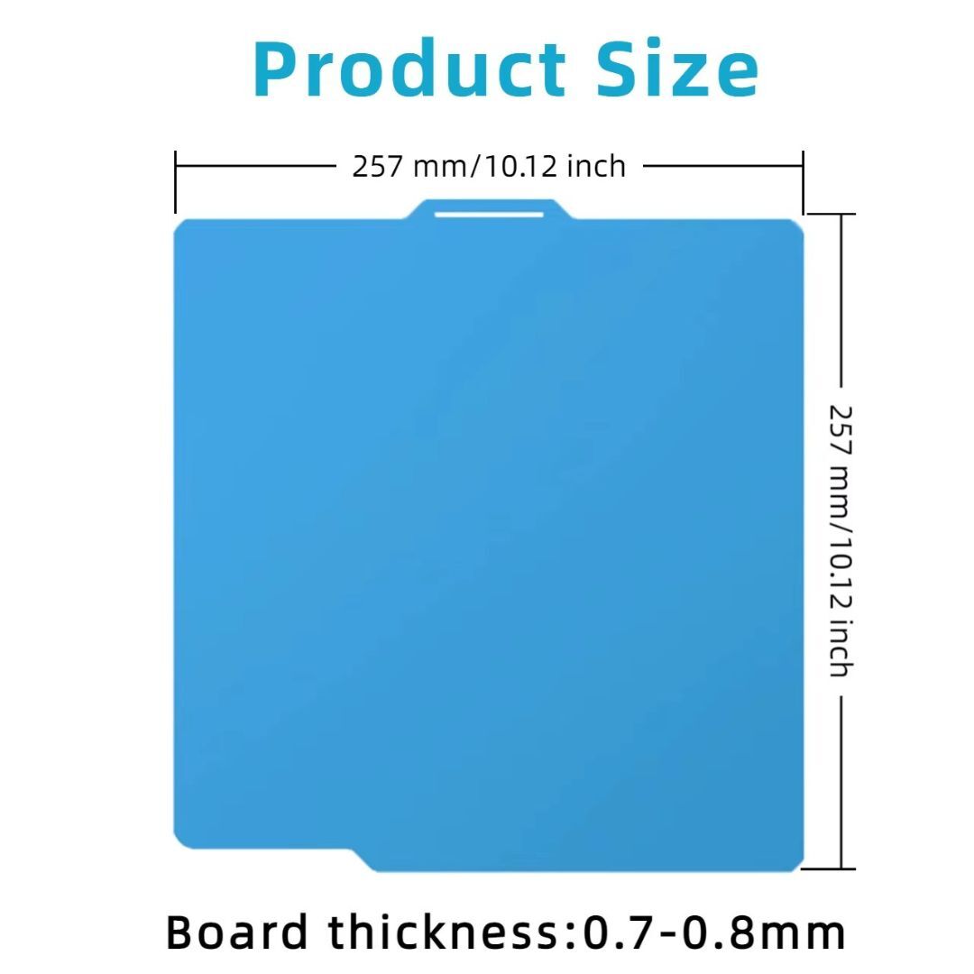 صفحه چاپ Cool Plate مخصوص پرینترهای سهبعدی سری Bambu Lab X1 / X1C / P1S / P1P / A1