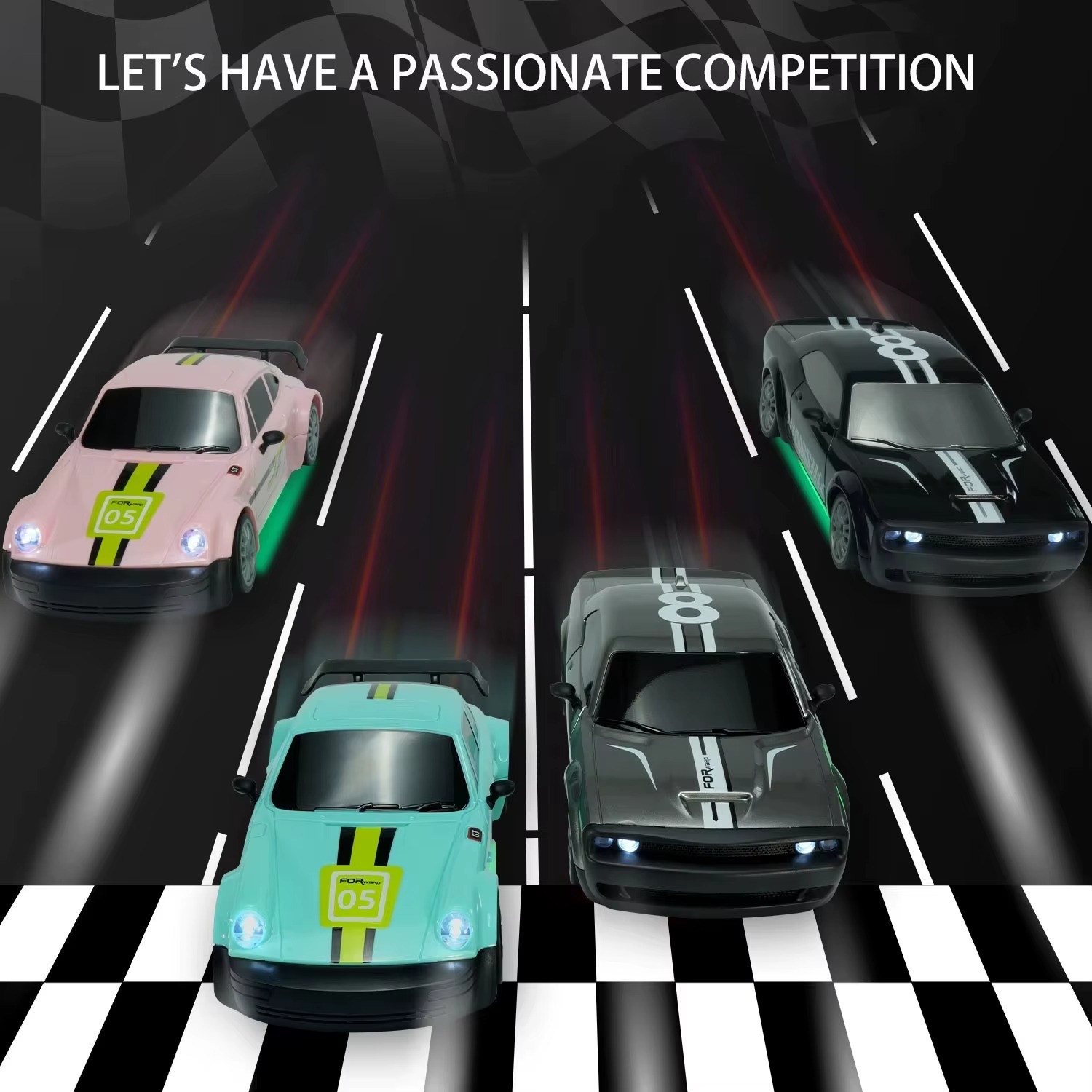 ماشین کنترلی دوج چلنجر FQD15 – مقیاس 1:20