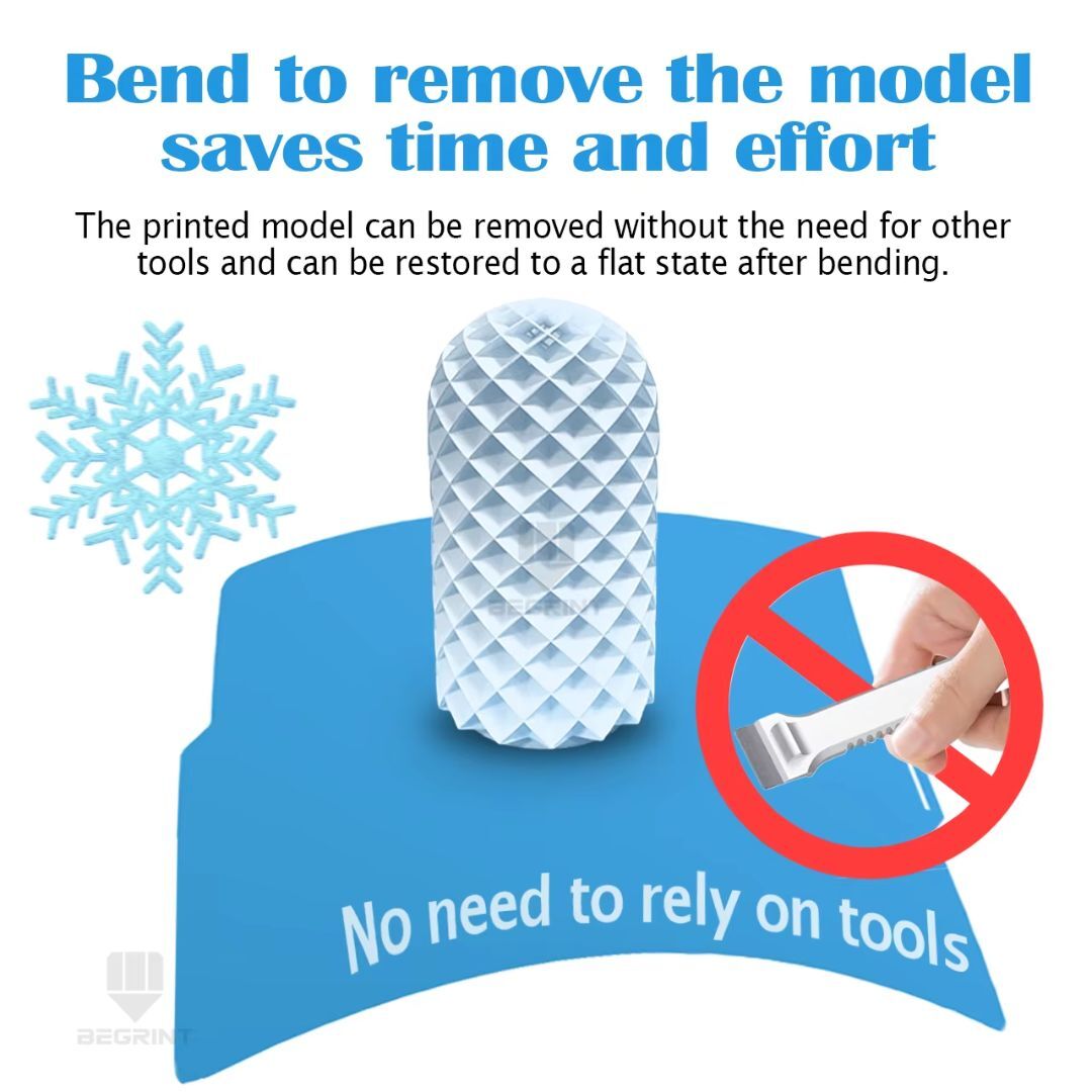 صفحه چاپ Cool Plate مخصوص پرینترهای سهبعدی سری Bambu Lab X1 / X1C / P1S / P1P / A1