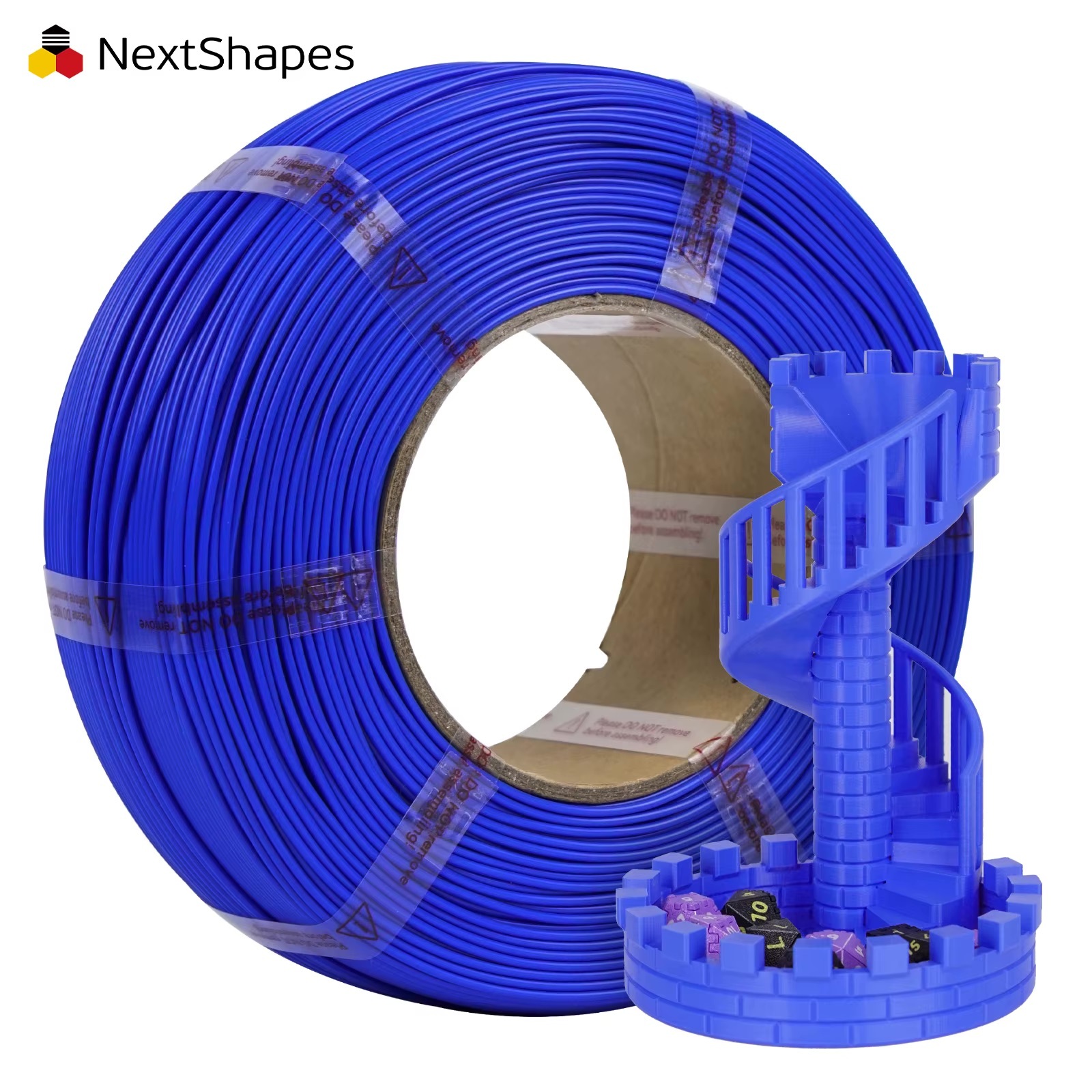 فیلامنت NextShapes Standard PLA 1.75mm – 1KG آبی