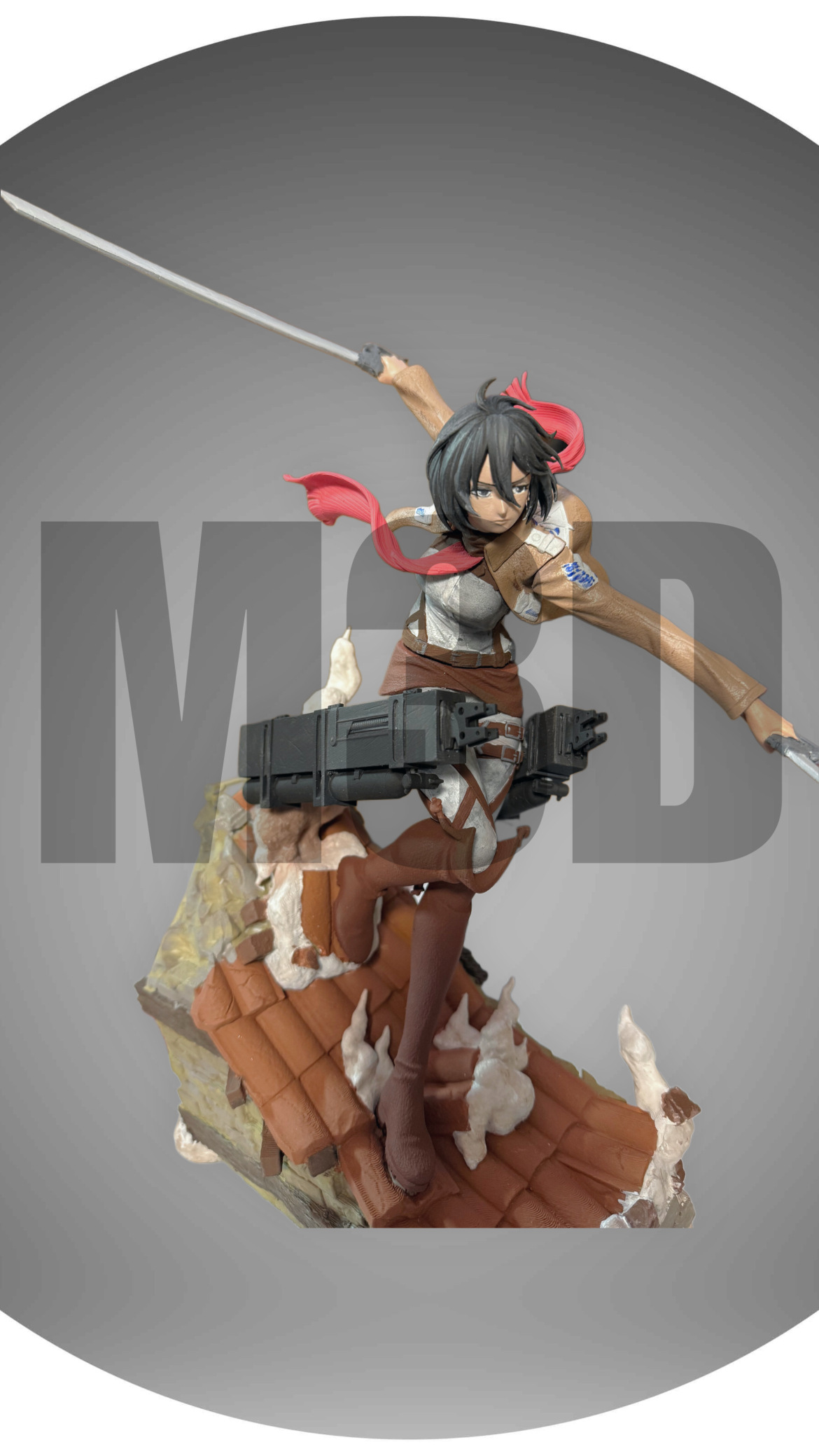  فیگور mikasa میکاسا Attack on Titan 