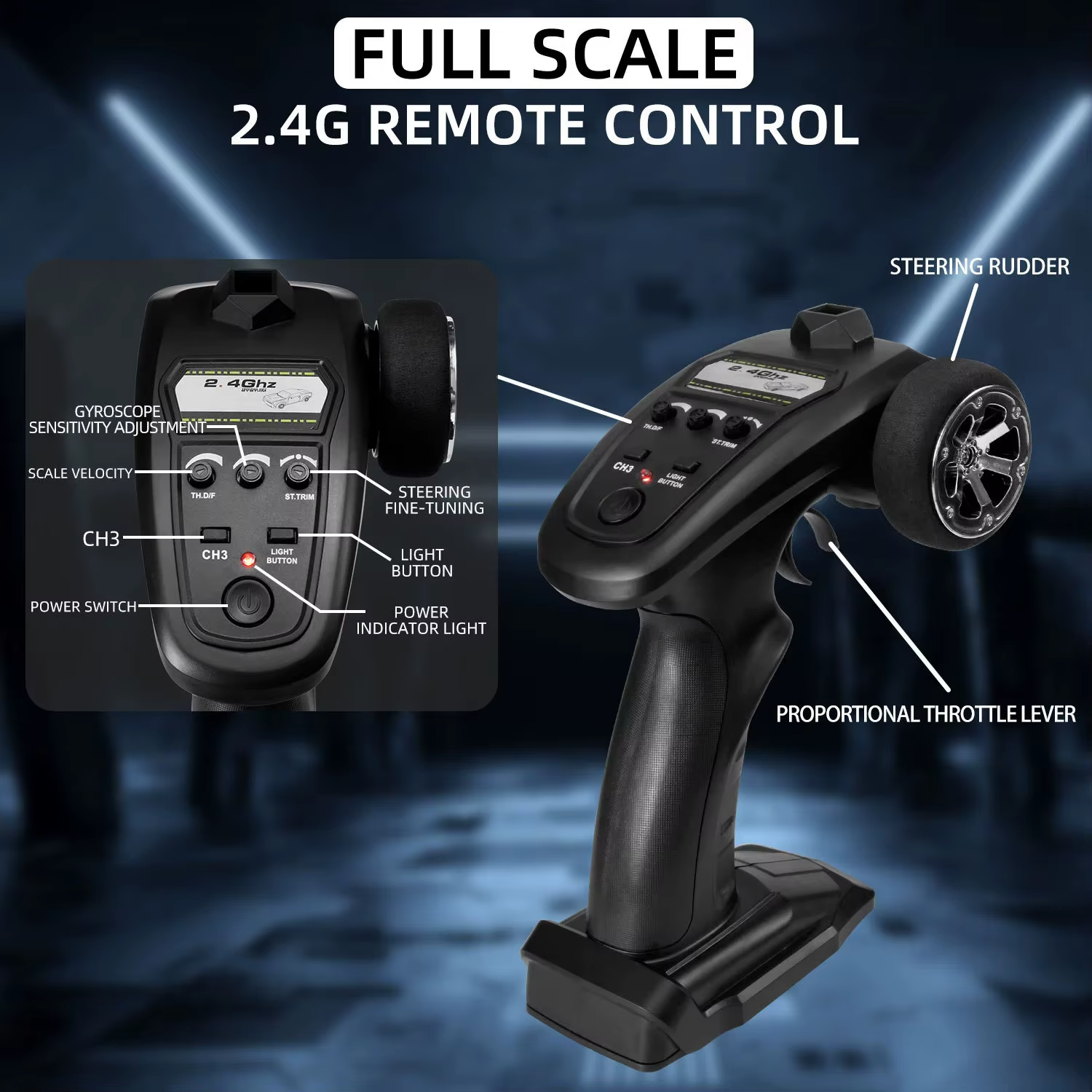 ماشین دریفت دوج چلنجر شارژی مدل FQD10